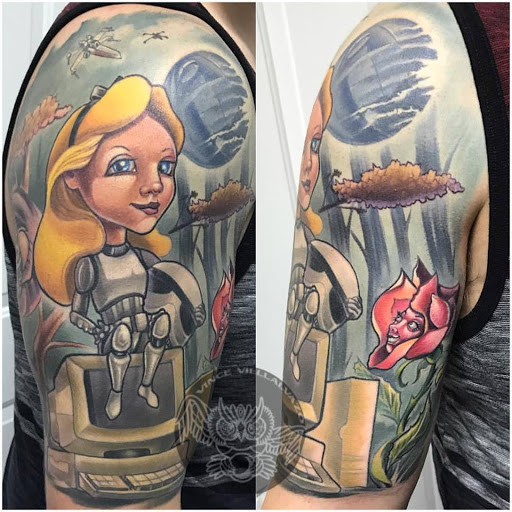 Tattoo Shop «Mystic Owl Tattoo», reviews and photos, 44 Fairground St NE, Marietta, GA 30060, USA