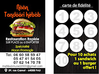 Hamburger du Restauration rapide Naan Tandoori Kebab à Pau - n°3