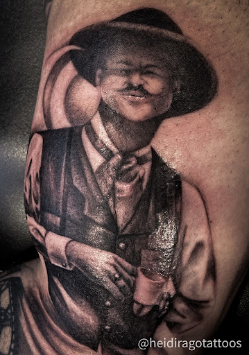 Explore marilyn manson tattoo ideas, creative tattoo ideas in Oak Forest, available at Silver Raven Tattoos