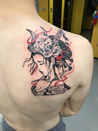 Explore 2 daughters tattoo ideas, creative tattoo ideas in Taylor, available at Solid Tattoo LLC