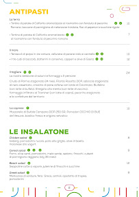 Restaurant Lilloland Playground à Naples (le menu)