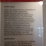 Photo n°2 de l'avis de Dietmar.i fait le 15/10/2020 à 20:05 sur le  Wulflamstuben à Stralsund