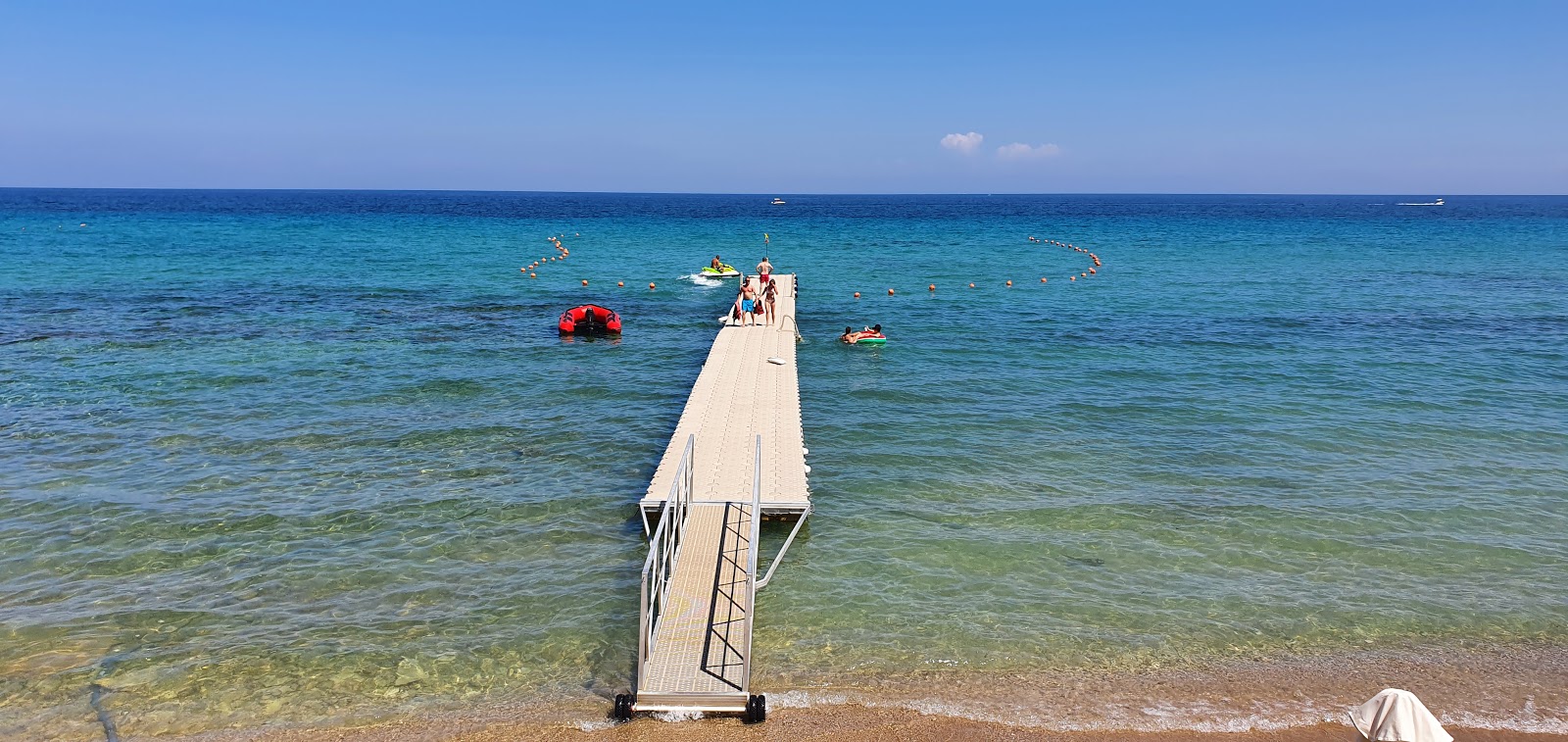 Photo of Katragaki beach with straight shore