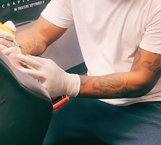 Explore grumpy tattoo ideas, creative tattoo ideas in Des Moines, available at Expo Piercing Ink