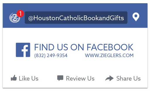 Religious Goods Store «F.C. Ziegler Co -Houston Catholic Books & Gifts», reviews and photos, 4950 FM 1960 Rd W, Houston, TX 77069, USA