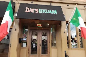 Dat's Italian! image