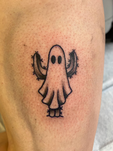 Explore quarter sleeve tattoo ideas for females, creative tattoo ideas in Delmar, available at Resolute Tattoo