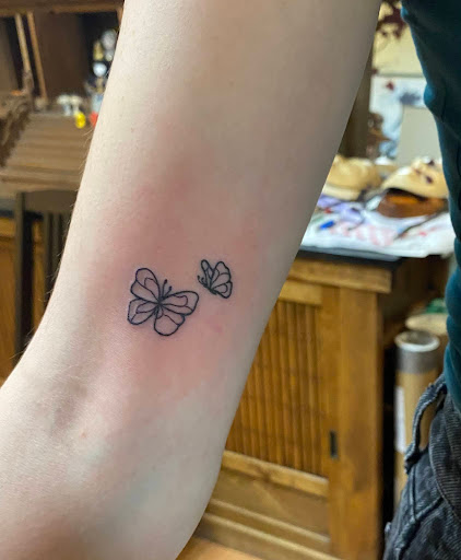 Explore arrow tattoo ideas for men, creative tattoo ideas in Seattle, available at Sakoku Tattoo