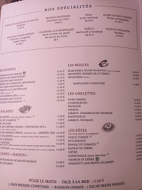 Menu / carte de La Pesquiere Et Le Mazagran à Saint-Tropez