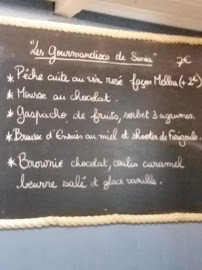 Restaurant Chez Francine à Martigues menu