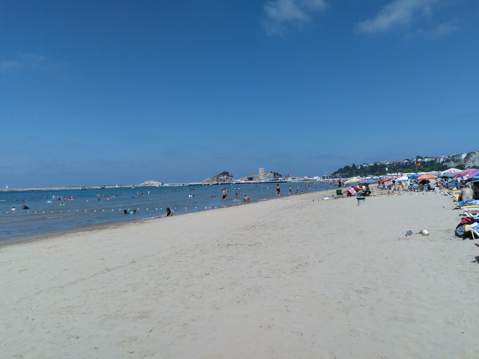 Foto av Ayazma Plaji Sile med lång rak strand