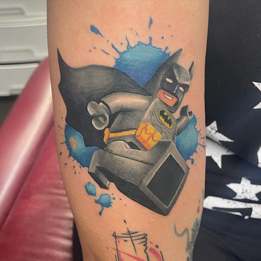 Explore tim burton tattoo ideas, creative tattoo ideas in Brighton, available at Valkyrie Tattoos