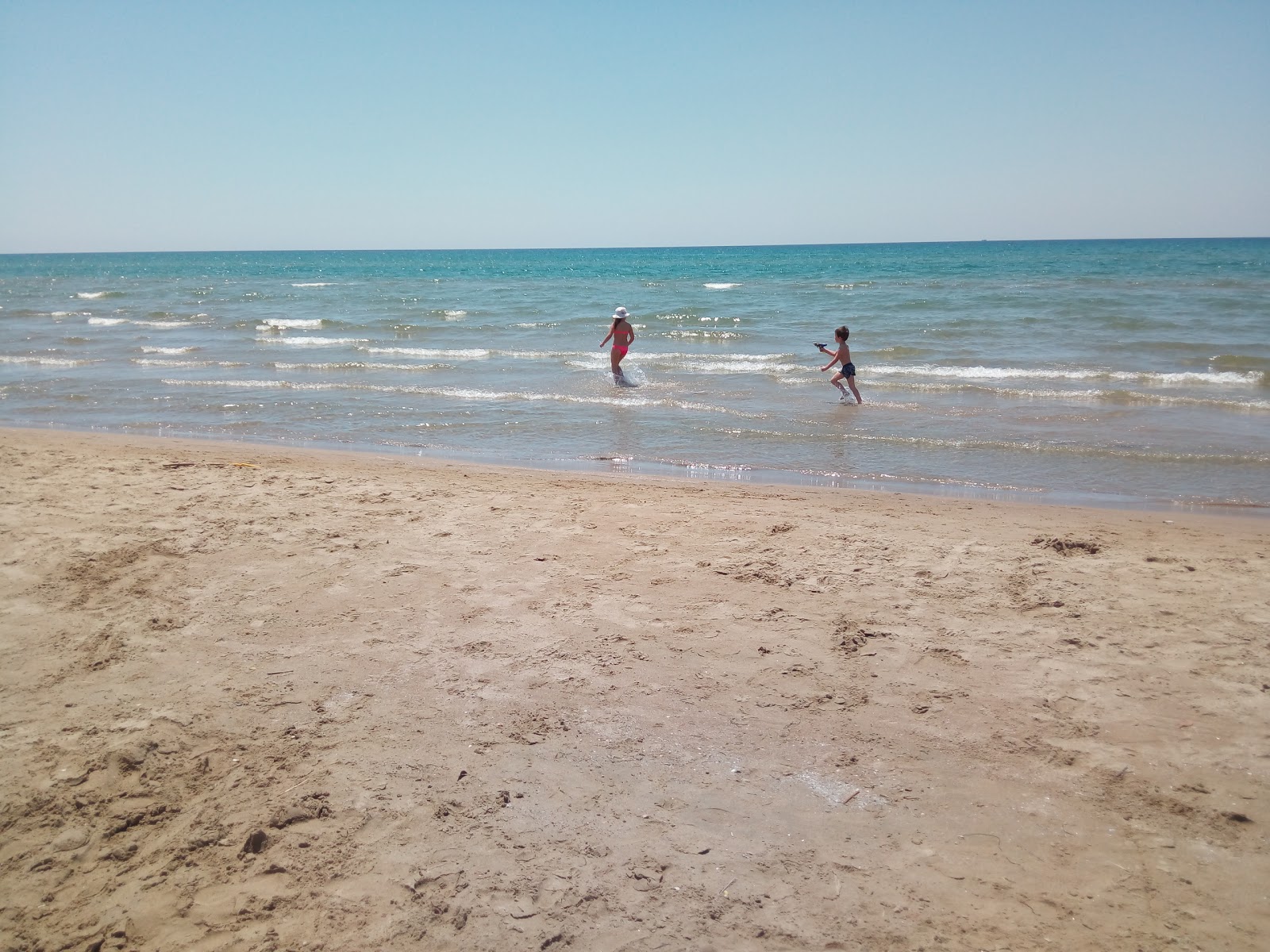 Spiaggia di Capratica'in fotoğrafı doğal alan içinde bulunmaktadır
