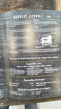 Carte du Ta5ty Pizza à Lyon