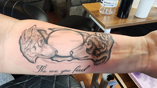 Explore harley davidson tattoo ideas, creative tattoo ideas in Minersville, available at Foundation Tattoo & Art Studio