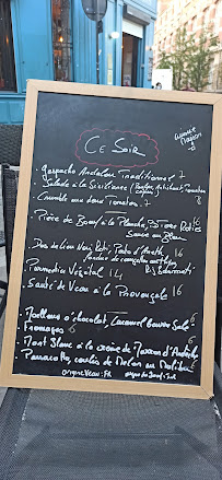 Restaurant O'Grand Breton à Saint-Denis (le menu)