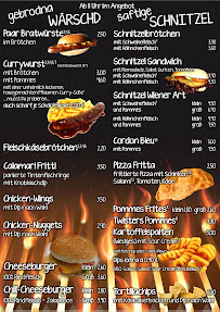 Menu / carte de Butler’s FOOD BOX à Hof