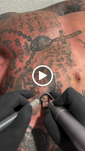 Explore tattoo ideas on side of stomach, creative tattoo ideas in Kissimmee, available at Fallen Sparrow Tattoo Co