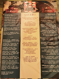 L.A. basta - pizza e pasta à Minden menu
