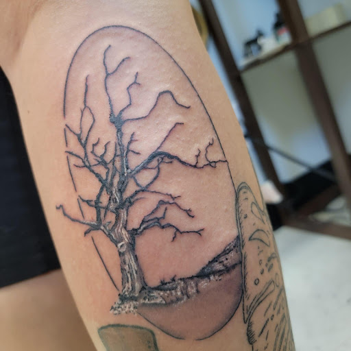 Explore latin tattoo ideas, creative tattoo ideas in Nashville, available at RedBird Tattoo