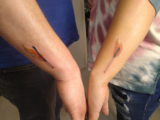 Explore pet tattoo ideas dog, creative tattoo ideas in Salem, available at Outwest Tattoo and body piercing ,30 years of tattooing,only life time guarantee