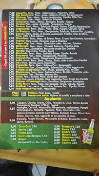 Menu / carte de Pizzeria la Gustosa à Genoa