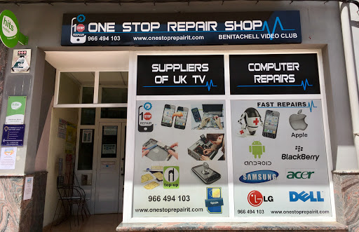 One Stop Repair Shop en Benitachell, Alicante
