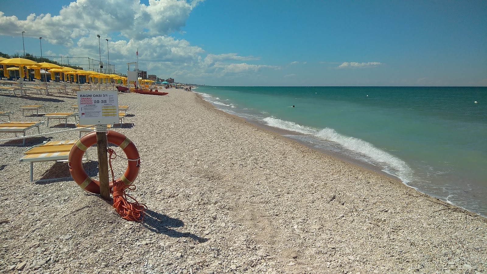 Fotografija Blue Beach z prostorna obala