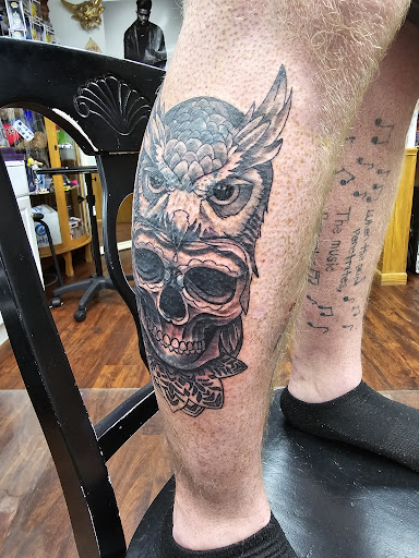 Find gym tattoo ideas for men for your next unique tattoo in Guymon at Inklahoma Tattoo Studio