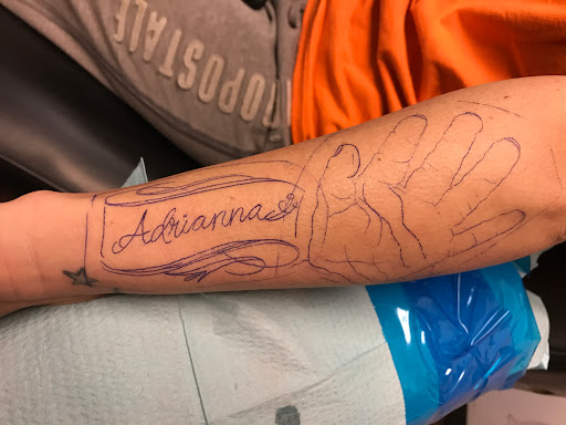 Explore cat paw print tattoo ideas, creative tattoo ideas in Seymour, available at American Gypsy Tattoo Corp.