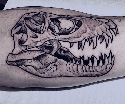 Explore road tattoo ideas, creative tattoo ideas in Scranton, available at Tried N True Tattoo