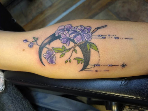 Explore flash halloween tattoo ideas, creative tattoo ideas in Denver, available at 5280 INK