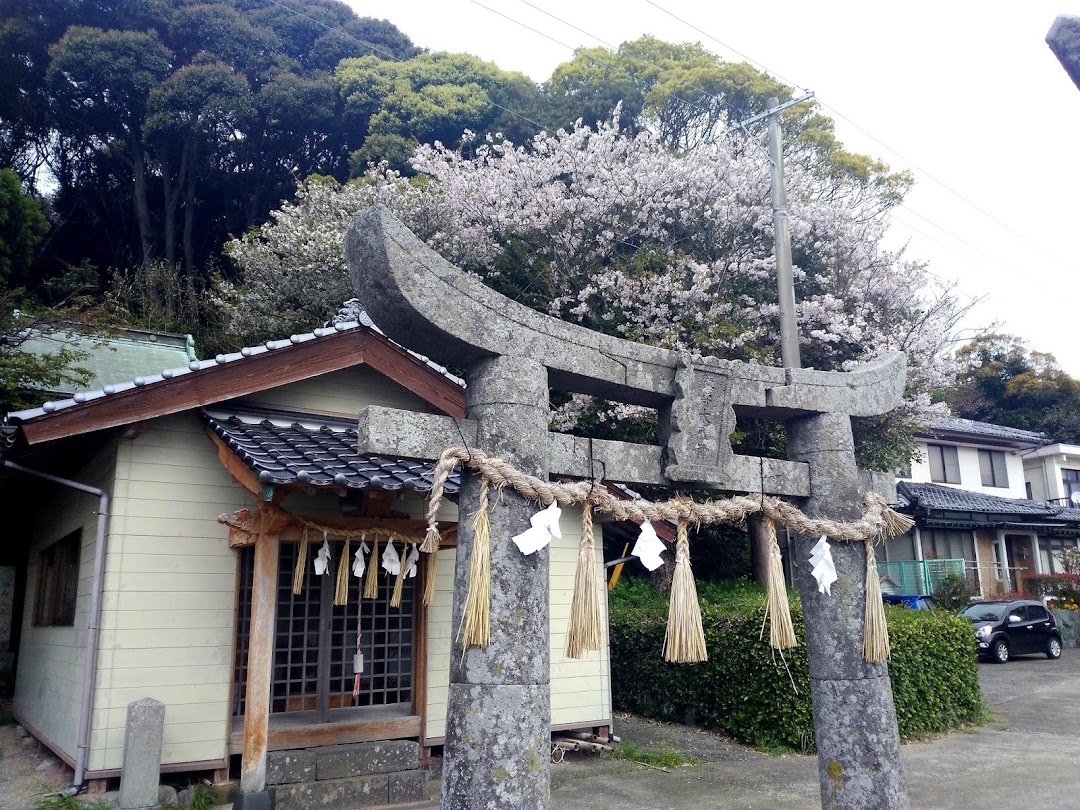 金崎神社 市内で壱岐市