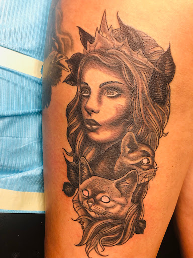 Explore cervical cancer tattoo ideas, creative tattoo ideas in Black River, available at J.J.Ink