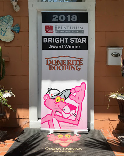 Roofing Contractor «DONE RITE ROOFING», reviews and photos, 1506 S Hillcrest Ave, Clearwater, FL 33756, USA