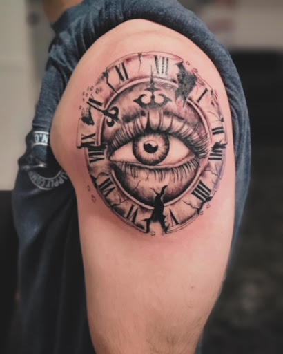 Explore stroke survivor tattoo ideas, creative tattoo ideas in Nashua, available at Mayhem Ink Tattoo