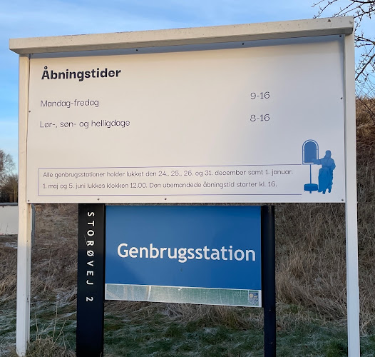 Genbrugsstationen i Fårevejle
