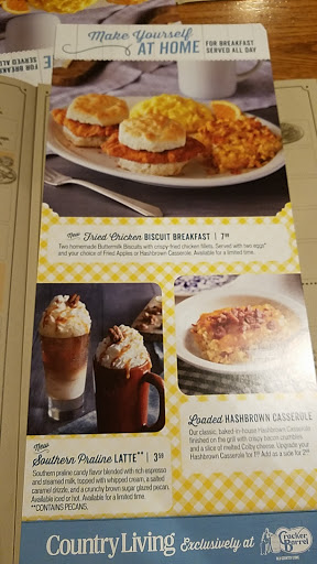 American Restaurant «Cracker Barrel Old Country Store», reviews and photos, 24400 Eastex Fwy, Kingwood, TX 77339, USA