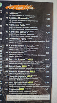 Pizza Treff à Bad Driburg menu