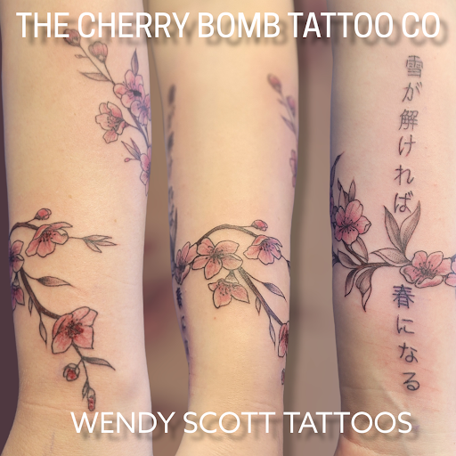 Explore tricep tattoo ideas for men, creative tattoo ideas in Lees Summit, available at The Cherry Bomb Tattoo Co.