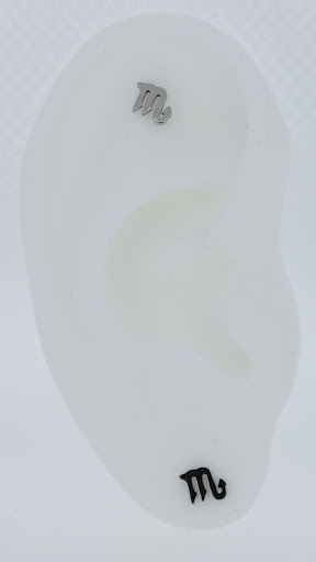 Explore black & white tattoo ideas, creative tattoo ideas in Des Moines, available at Axiom Body Piercing Studio