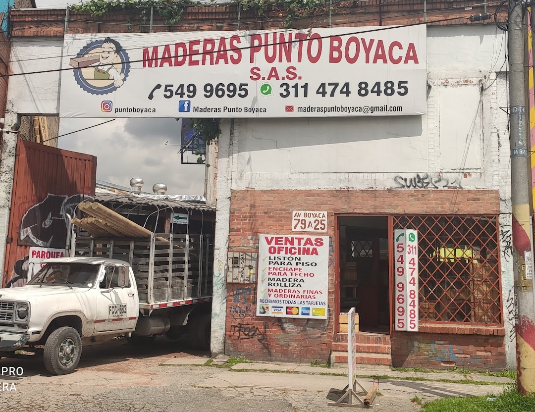 Maderas Punto Boyaca SAS CEL 31147484853124796364