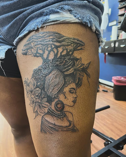 Find tattoo armband ideas for your next unique tattoo in Cocoa at Rorschach Tattoo Shop and Piercing Studio