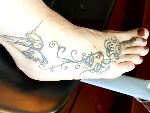 Explore electrical tattoos ideas, creative tattoo ideas in Spokane, available at Ron LeMay Tattoo