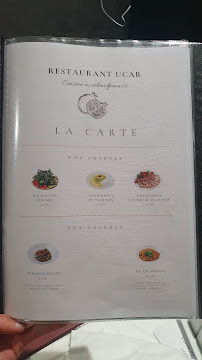 Restaurant de viande UCAR restaurant à Nice - menu / carte