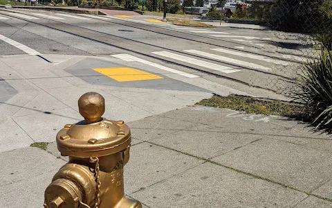 The Golden Fire Hydrant image