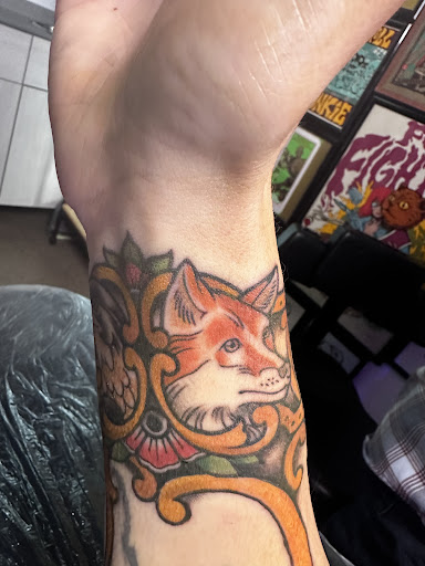 Explore tattoo name ideas on arm, creative tattoo ideas in Broomfield, available at Ink & Art Collective