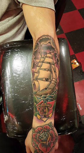 Explore girlfriend tattoo ideas, creative tattoo ideas in Coeur D Alene, available at Black Matter Tattoo