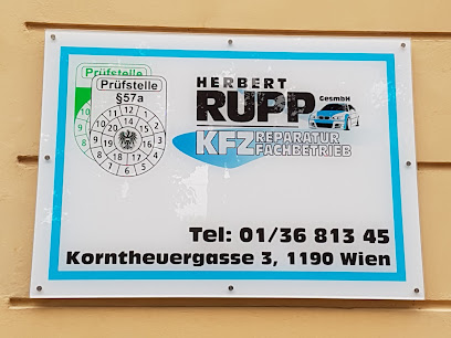 KFZ Reparatur Fachbetrieb - Herbert Rupp GesmbH