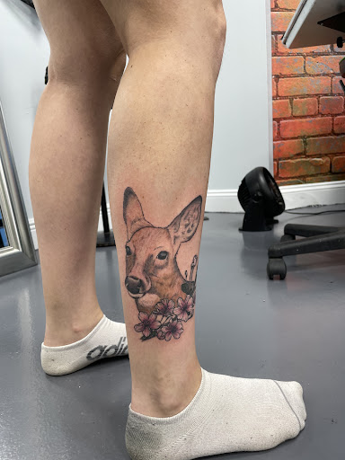 Explore woods tattoo ideas, creative tattoo ideas in Meridian, available at Creative Pain Tattoo Studio
